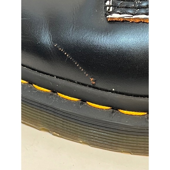 Dr. Martens 1460 Stud Lace-Up Studded Leather Boots, Size 7, Black/Silver Retro - Picture 8 of 11